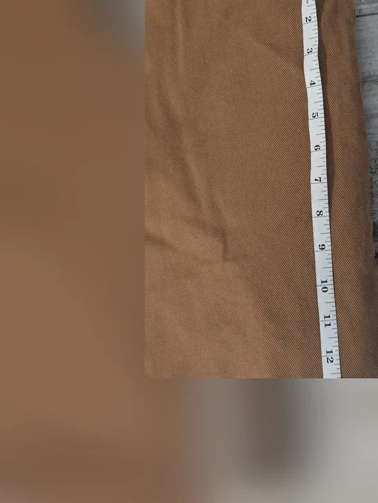 Weatherproof Quilted Vest with Sherpa Collar in Tan and Cream Size L - Picture 11 of 14